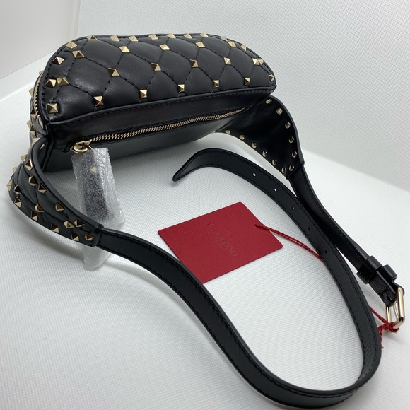 NWT Valentino Garavani Rockstud Spike Belt Bag - Picture 2 of 2